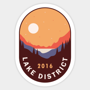 Lake District National Park Sticker